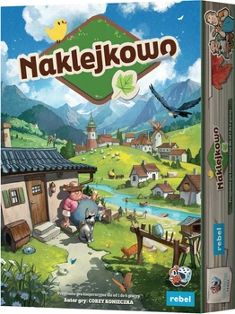 Gra planszowa Rebel Naklejkowo (edycja polska) (0841333134440)