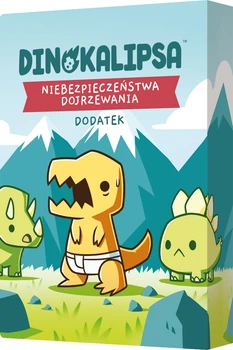 Dodatek do gry planszowej Rebel Dinokalipsa: Niebezpieczeństwa dojrzewania (3558380100102)