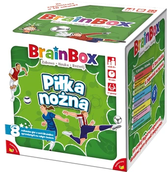 Gra planszowa Rebel BrainBox - Piłka nożna (edycja polska) (5902650617148)