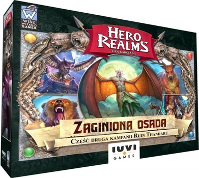 Dodatek do gry planszowej IUVI Games Hero Realms Zaginiona osada (5904305462202)