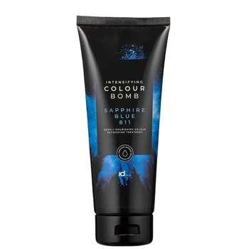 Тонувальний бальзам для волосся IdHAIR Colour Bomb SAPPHIRE BLUE 811 200 мл