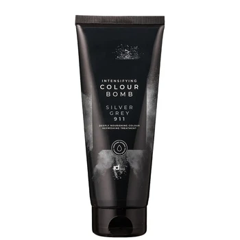 Тонувальний бальзам для волосся IdHAIR Colour Bomb SILVER GREY 911 200 мл
