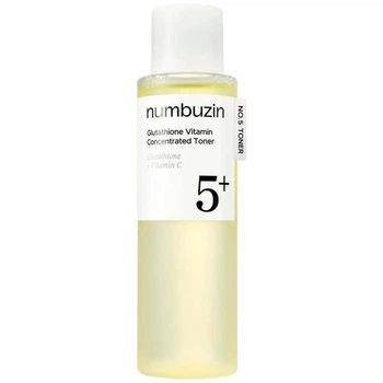 Осветляющий тонер-эссенция с ниацинамидом numbuzin No.5 Glutathione Vitamin Concentrated Toner 200 мл