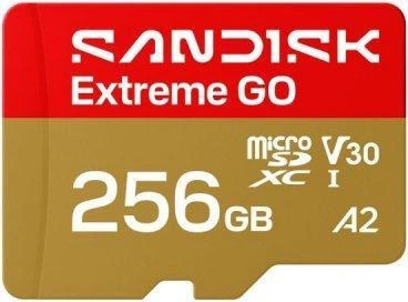 MicroSDXC SanDisk 256 GB microSDXC Extreme Go (SDSQXGN-256G-GN6MN)