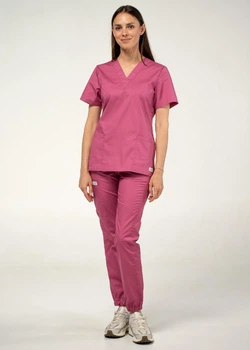 Костюм медичний STUGA MEDICAL «Марія» рожевий (77006017700602) L