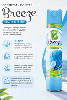 Освіжувач повітря Breeze Home Океанський бриз 300 мл