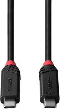 Кабель Lindy USB-C - USB-C USB 3.2 Gen 2x2 0.5 м Black (4002888370011)