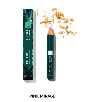 Помада-бальзам для губ Avon «Ультра» Pink Mirage/Рожевий міраж, 1.2г