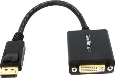 Kabel Startech DisplayPort - DVI Black (65030836869)