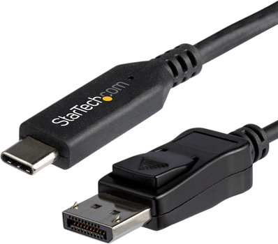 Kabel Startech USB Type C - DisplayPort 1.8 m Black (65030880350)