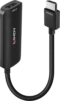 Adapter Lindy HDMI Type A - DisplayPort Black (4002888383271)