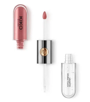 Стойкая двойная помада KIKO Milano Unlimited Double Touch 120 Rosy Mauve, 6ml