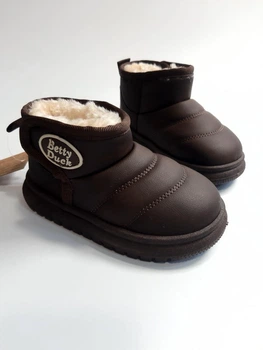 Зимові уггі для дівчинки Clibee 37-3 brown коричневі р.27-16 см