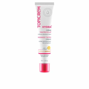 Тонирующий крем для лица Topicrem Hydra+ Radiance SPF 50 Medium, 40 мл
