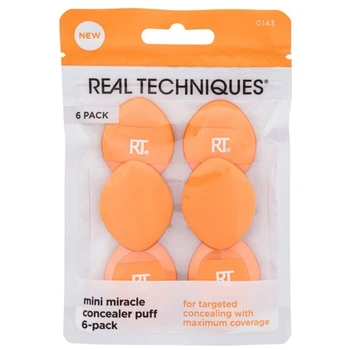 Набор мини-спонжей для консилера Real Techniques Mini Miracle 6 Pack, 1 мл