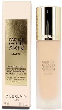 Матирующий тональный крем Guerlain Parure Gold Skin 2W, 35 мл