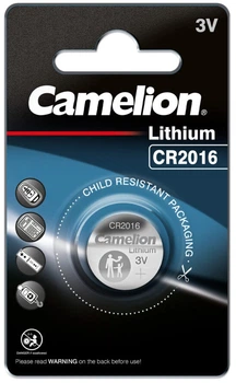 Bateria Camelion CR2016 Lithium Button cell BP1 1 szt (13001016) (4260033152787)