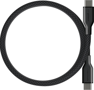 Кабель Panzer Glass Empower by Magnetic USB-C - USB-C 2.0 240W 1.5 м Black (EM68208)