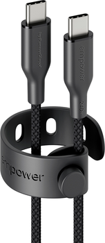 Кабель Panzer Glass Empower by Racing USB-C - USB-C 2.0 60W 2 м Black (EM94057)