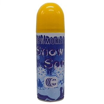 Штучний сніг у балончику 13-37 (Yellow) 250 мл, жовтий