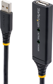 Kabel Startech USB-A - USB-A 2.0 10 m Black (USB2AAEXT10M)