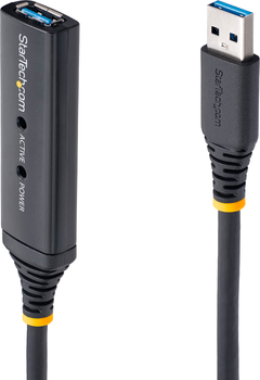 Kabel Startech USB-A - USB-A 3.2 Gen 1/3.1 Gen 1 10 m Black (USB3AAEXT10M)