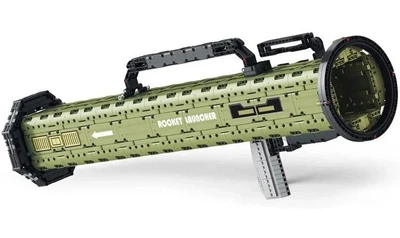 Конструктор Гранатомет AT-4 Reobrix стреляющая мягкими ракетами (1748 деталей) — Модель 77027