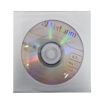 Диск Verbatim 4.7Gb -16x в конверте DVD-R (38688)