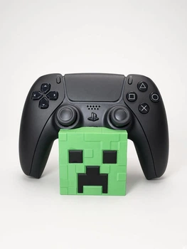 Настольная подставка для геймпада DualSense PS5 в стиле Minecraft Creeper (Крипер) / Держатель джойстика