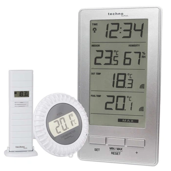 Термогігрометр Technoline WS9069 IT Silver (WS9069) 4399484