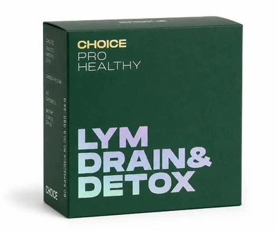 LYM DRAIN & DETOX капсулы 60 шт, комплекс для поддержания очистки и обмена веществ, Чойс
