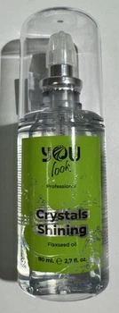 Кристали з олією льону для кінчиків волосся You Look Crystals Shining, 80 мл