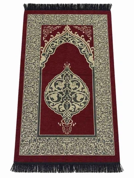 Килимок для намазу Ornament Sajda 165 × 65 см Бордовий