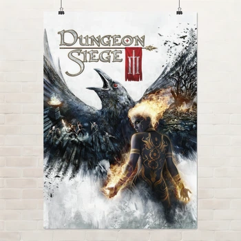 Постер Dungeon Siege 3, декор кімнати геймера, A1 85×60 см (id7352)