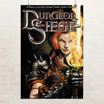 Постер Dungeon Siege 1, декор кімнати геймера, A1 90×60 см (id7350)