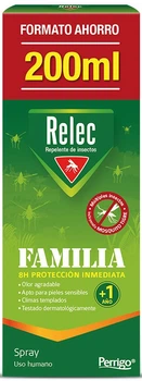 Sprej przeciw komarom Relec FAMILY 8h Natychmiastowa ochrona 200 ml (8470002235953)