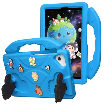 Протиударний дитячий чохол EVA Kids Like Cartoon з підставкою для Samsung Galaxy Tab A11 / Tab A9 / Tab A7 Lite (екран 8.7" дюймів) Блакитний