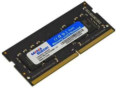 Память для ноутбука SO-DIMM DDR4 8 Gb (2666 MHz) Golden Memory (GM26S19S8/8)