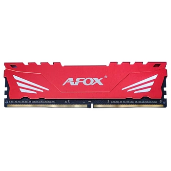 Оперативная память DDR4 16 Gb (3200 MHz) AFOX Gaming Heatsink Red Retail (AFLD416PS1CA)