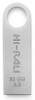 Накопичувач Hi-Rali Shuttle 32GB USB 3.2 Gen 1 (HI-32GB3SHSL) Silver