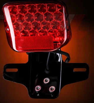 Стоп у зборі светодіодний LED чорна ножка 12в