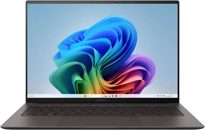 Ноутбук ASUS Zenbook S14 (UX5406AA-SW504X), Intel Core Ultra 9 386H / 14" / OLED / 120 Гц / RAM 16 ГБ LPDDR5X / SSD 1 ТБ / Intel Graphics / Windows 11 Pro / Сірий