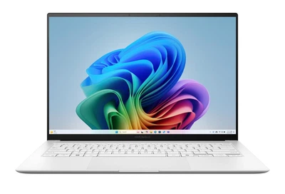 Ноутбук ASUS Zenbook S14 (UX5406AA-SW505X), Intel Core Ultra 9 386H / 14" / OLED / 120 Гц / RAM 16 ГБ LPDDR5X / SSD 1 ТБ / Intel Graphics / Windows 11 Pro / Білий