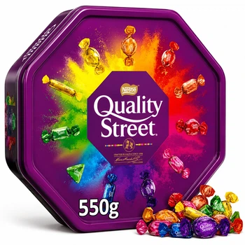 Цукерки шоколадні асорті Nestlé Quality Street у банці 550 г