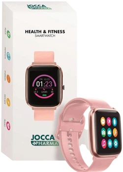 Smartwatch Jocca Pharma Premium Square Pink (JP055R)
