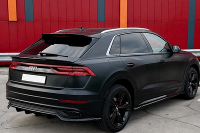 Интегрированные рейлинги серые OEM (Алюминий, установка на клей) для Ауди Q8 2018- гг