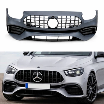 Передній бампер стиль E63 AMG для Mercedes-Benz E-class W213 2020-2023 для Mercedes-Benz E class W213 2016-2023 (9673)
