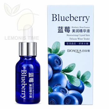 Зволожувальна сироватка для обличчя з екстрактом чорниці Bioaqua Wonder Blueberry Beauty Extract, 15 мл