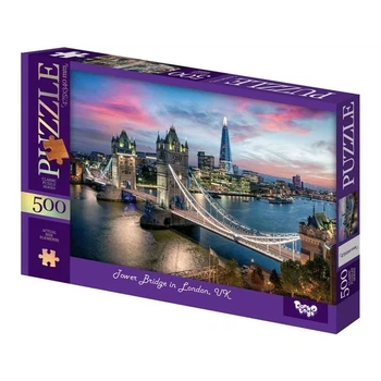 Пазли Danko Toys 500 елементів "Tower Bridge in London" (C500-15-08/Г17)