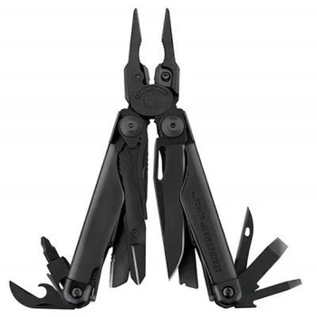 Мультитул Leatherman Surge Black, синтетический чехол